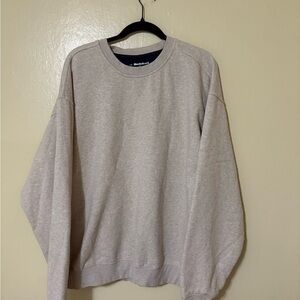 Men's Heather Gray Crewneck Sweater